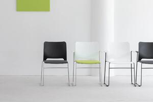 RIM - Konferenční židle REDONDA s plastovým sedákem a područkami