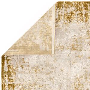 Tribeca Design Kusový koberec Zoom Border Gold Rozměry: 120x170 cm