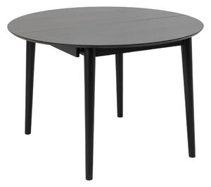Actona Jídelní rozkládací stůl Montreux 115/154 cm černý
