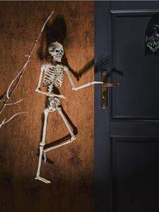 Sinsay - Halloweenská závěsná dekorace ve tvaru kostry - bílá