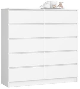 Ak furniture Komoda Kuba 120 cm bílá
