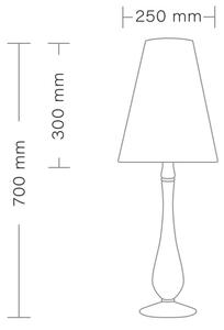 KANDELA - Stolní lampa TULIP PLUS