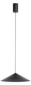 Redo Závěsné LED svítidlo KONOS, 10W, ø 30 cm, TRIAC Barva: Černá, Barva světla: 3000K