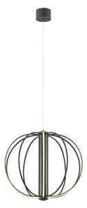 Redo Závěsné LED svítidlo MOSS, 41W, ø 50 cm, 3000K stmívatelné Barva: Černá