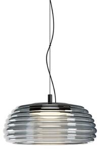 Redo Závěsné LED svítidlo ONDULA 18W, ø 32 cm, CCT 2700-3000K Barva: Černá-kouřová