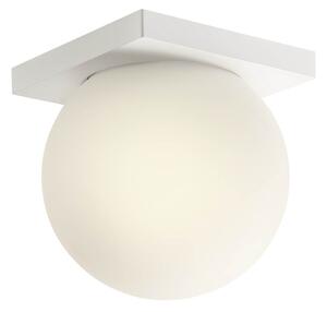Redo Nástěnné/stropní LED svítidlo OPALE, 12W, ø 135 mm, TRIAC, IP44 Barva: Bílá, Barva světla: 2700K
