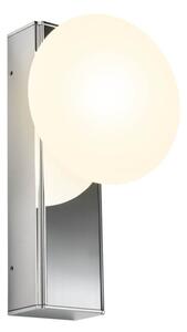 Redo Nástěnné LED svítidlo OVUM 5W, v. 172 mm, CCT 3000-4000K, IP44 Barva světla: Chrom