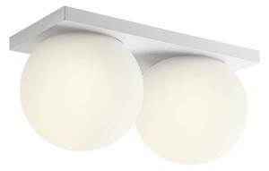 Redo Nástěnné/stropní LED svítidlo OPALE, 24W, š. 285 mm, TRIAC, IP44 Barva: Bílá, Barva světla: 3000K