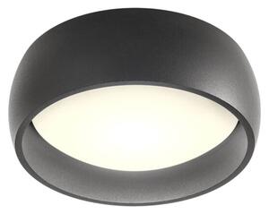 Redo Stropní LED svítidlo POLL, 20W, ø 15 cm, CRI90, TRIAC Barva: Černá, Barva světla: 3000K