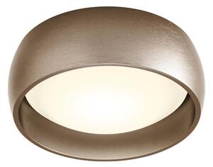 Redo Stropní LED svítidlo POLL, 20W, ø 15 cm, CRI90, TRIAC Barva: Hnědá, Barva světla: 2700K