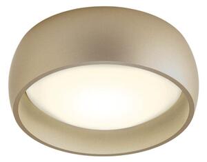 Redo Stropní LED svítidlo POLL, 20W, ø 15 cm, CRI90, TRIAC Barva: Stříbrná-kávová, Barva světla: 3000K