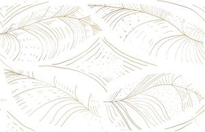 Samolepící tapeta jemná struktura listů