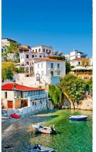 Fototapeta - Řecké pobřeží + zdarma lepidlo - 150x250