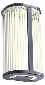 Redo Nástěnné LED svítidlo RIGO, 12W, v. 30 cm, CCT 3000-4000K, IP44 Barva: Černá