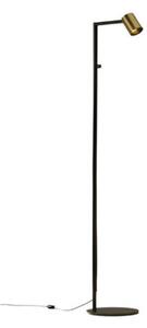 Redo Stojací lampa ROLF, 1xGU10, v. 140,5 cm Barva: Černá-zlatá