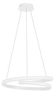 Redo Závěsné LED svítidlo TORSION, 40W, ø 56 cm, 3-step, 2700-4000K Barva: Bílá