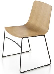 Fornasarig - Židle LINK Shell - dřevěná