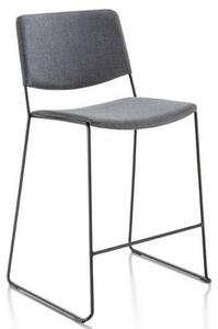 Fornasarig - Nízká barová židle LINK 60X Counter - čalouněná