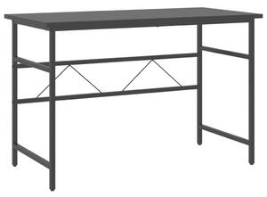 Psací stůl / PC stůl Fulton - 105 x 55 x 72 cm - MDF a kov | černý