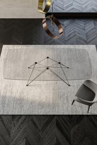 RIFLESSI - Stůl PEGASO se skleněnou deskou