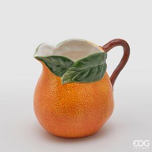 EDG Keramická karafa oranžová dekor pomeranče