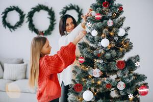 Tutumi, vánoční ozdoby na stromeček 41ks SYSD1688-195, bílá-červená, CHR-08417