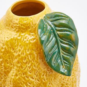 EDG Keramická váza dekor citrónu