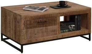 KONFERENČNÍ STOLEK, přírodní barvy, dřevo, 110/60/45 cm Carryhome - Konferenční stolky