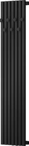 Mexen Flux dekorativní koupelnový radiátor 1500 x 340 mm, 630 W, černý - W127-1500-340-00-70
