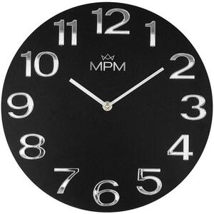 MPM Nástěnné dřevěné hodiny MPM Timber Simplicity - E07M.4222.9070 SKLAD