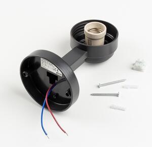 Brilagi -LED RGBW Ven nástěnné svítidlo HARBOR 1xE27/9W/230V IP33 antracit/bílá