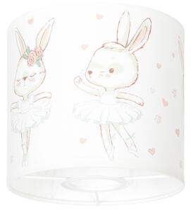 Brilagi - Stínidlo univerzální BOBO E27 pr. 15 cm bílá/králíčci