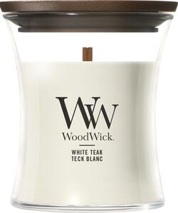 WoodWick White Teak svíčka malá