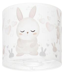 Brilagi - Stínidlo univerzální BOBO E27 pr. 15 cm bílá/králíčci