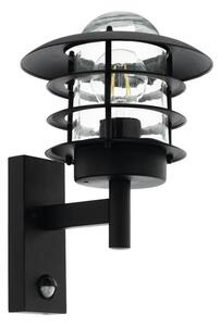 Eglo 79555 - Venkovní nástěnné svítidlo se senzorem ZAMALENA 1xE27/60W/230V IP44