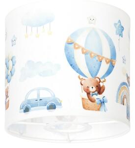 Brilagi - Stínidlo univerzální BOBO E27 pr. 15 cm bílá/modrá/medvídci