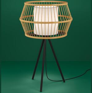 Eglo 390235 - Stolní lampa MONTERROSO 1xE27/40W/230V bambus