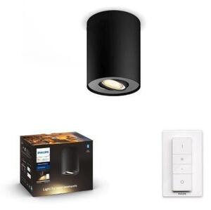 Philips Hue WA Pillar bodové LED svítidlo GU10 5W 350lm 2200-6500K IP20 černá + ovladač