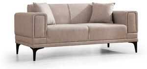 Hanah Home Dvoumístná pohovka Horizon 170 cm světle hnědá