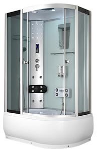 BPS-koupelny Hydromasážní box HYD-A04 120 L, 120x80 levý bez sauny