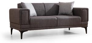 Hanah Home Dvoumístná pohovka Horizon 170 cm tmavě šedá