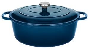 Silvercrest® Litinový hrnec Premium, Ø 35 cm (modrá) (100409304006)
