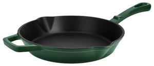 Silvercrest® Litinová grilovací pánev Premium, Ø 25 cm (kulatá, zelená) (100409824008)