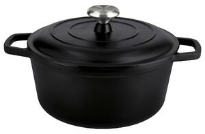 Silvercrest® Litinový hrnec Premium, Ø 26 cm (černá) (100409470001)