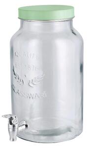 Silvercrest® Skleněný zásobník na nápoje (zelená) (100406281001)