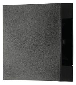 Brilagi - LED Venkovní nástěnné svítidlo QUADRAY LED/4W/230V černá IP65