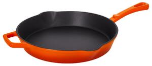 Silvercrest® Litinová pánev Premium, Ø 30 cm (oranžová) (100409471005)
