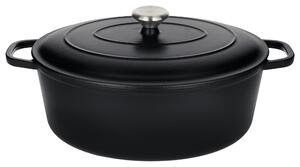 Silvercrest® Litinový hrnec Premium, Ø 35 cm (černá) (100409304001)