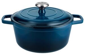 Silvercrest® Litinový hrnec Premium, Ø 26 cm (modrá) (100409470006)