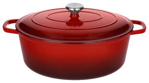 Silvercrest® Litinový hrnec Premium, Ø 35 cm (červená) (100409304003)